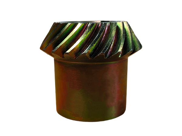 Helical Bevel Gear with Integral Shaft Hub