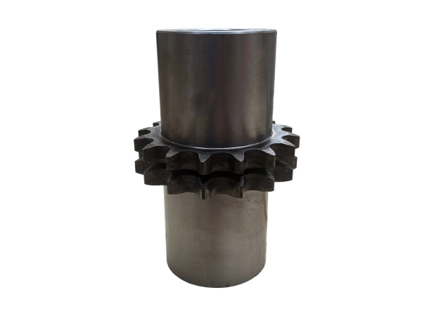 Dual-Row Sprocket Shaft Assembly